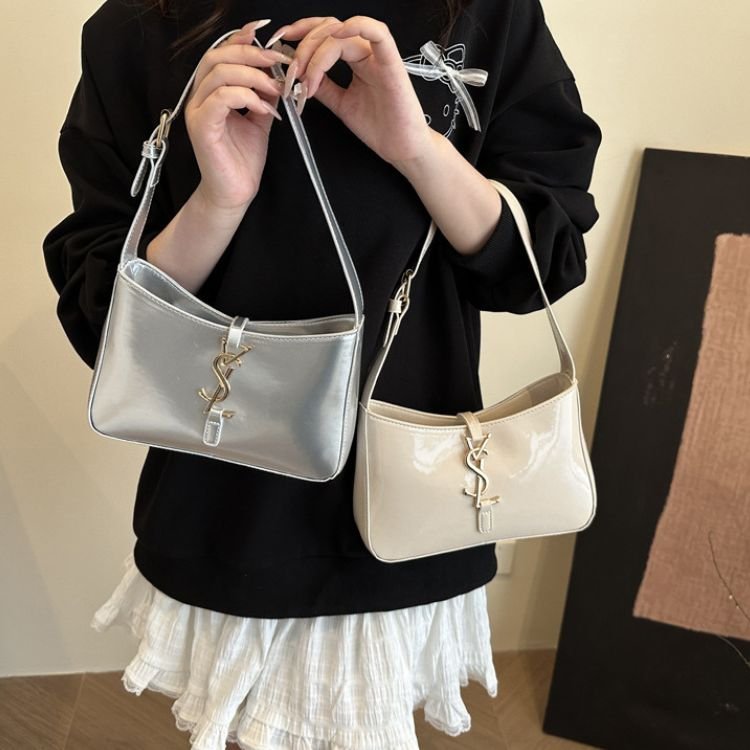 Minimal YSL Style Women’s Underarm Bag - Image 2