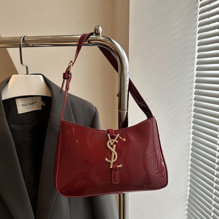Minimal YSL Style Women’s Underarm Bag - Image 11