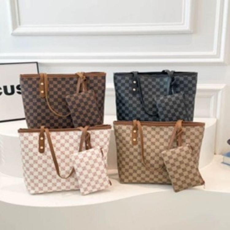 Retro Large Capacity Tote Shoulder Bag - Image 10
