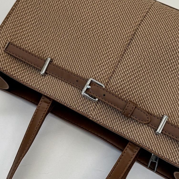 Elegant Large Tote Shoulder Bag - Image 2
