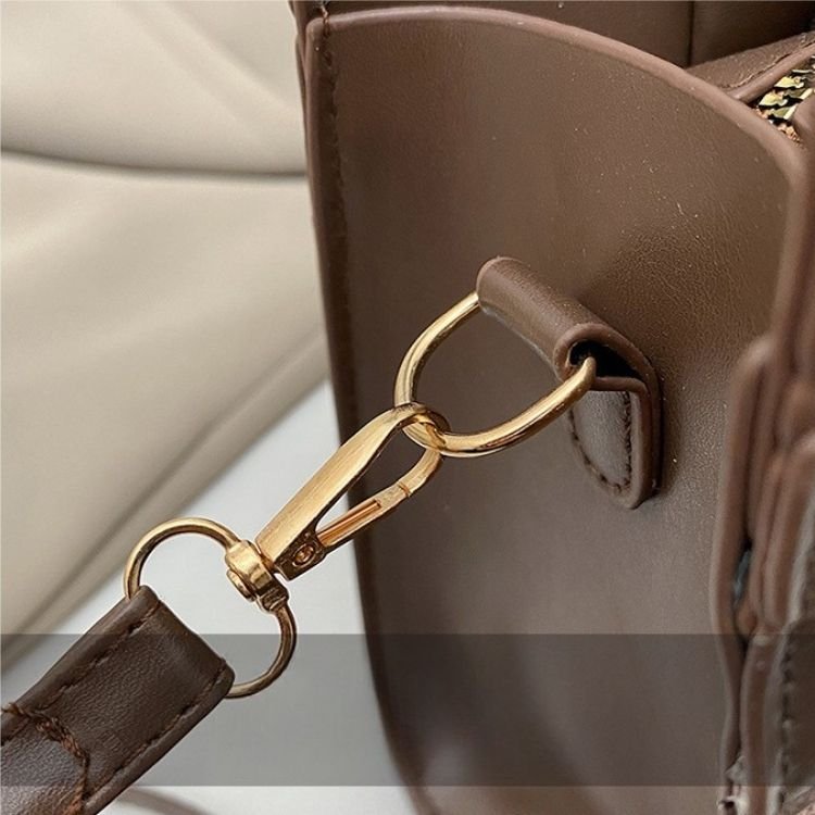 Elegant Color Block Shoulder Bag - Image 22