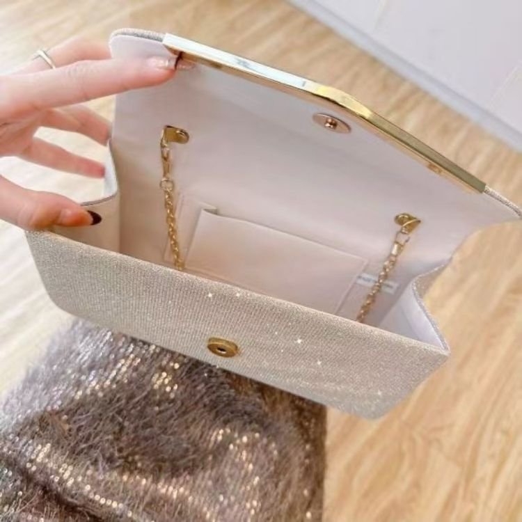 Pleated Envelope Evening Bag - Image 6