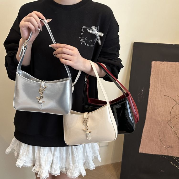 Minimal YSL Style Women’s Underarm Bag - Image 7