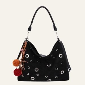 Vintage Eyelet Women's Shoulder Bag