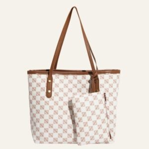 Retro Large Capacity Tote Shoulder Bag
