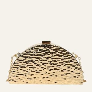 Metal Shell Evening Crossbody Bag