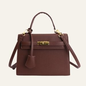 Classic Lock Crossbody Handbag
