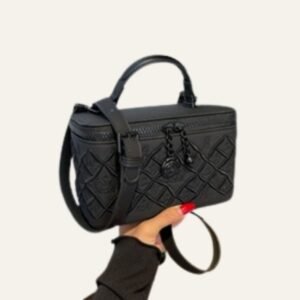 Embroidered Box Crossbody Bag