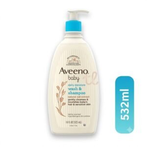 Aveeno Baby Daily Moisture Wash & Shampoo 532ml